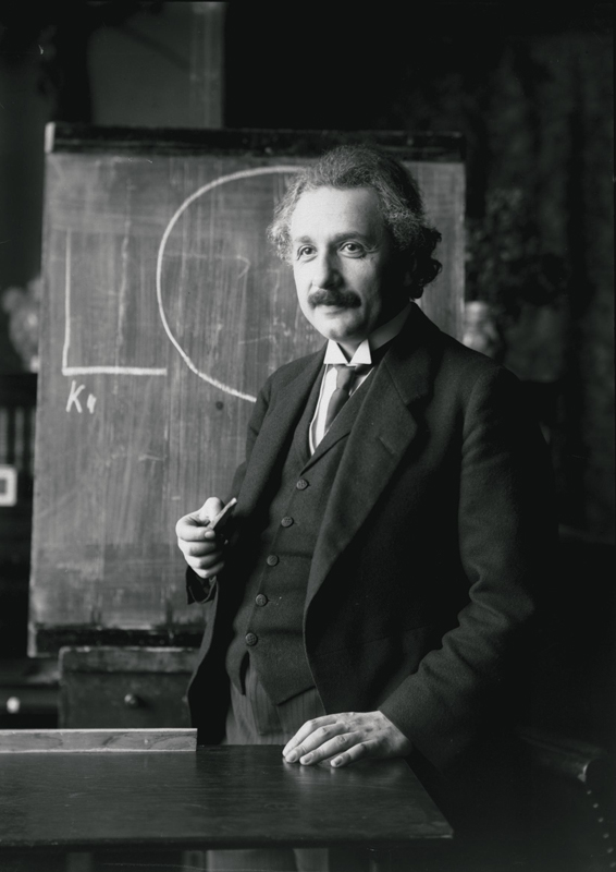 Schmutzer FerdinandProf. Albert Einstein: PhysikerSammlung Schmutzer1921Schachtel65 Nr:81Glasnegativ18x13